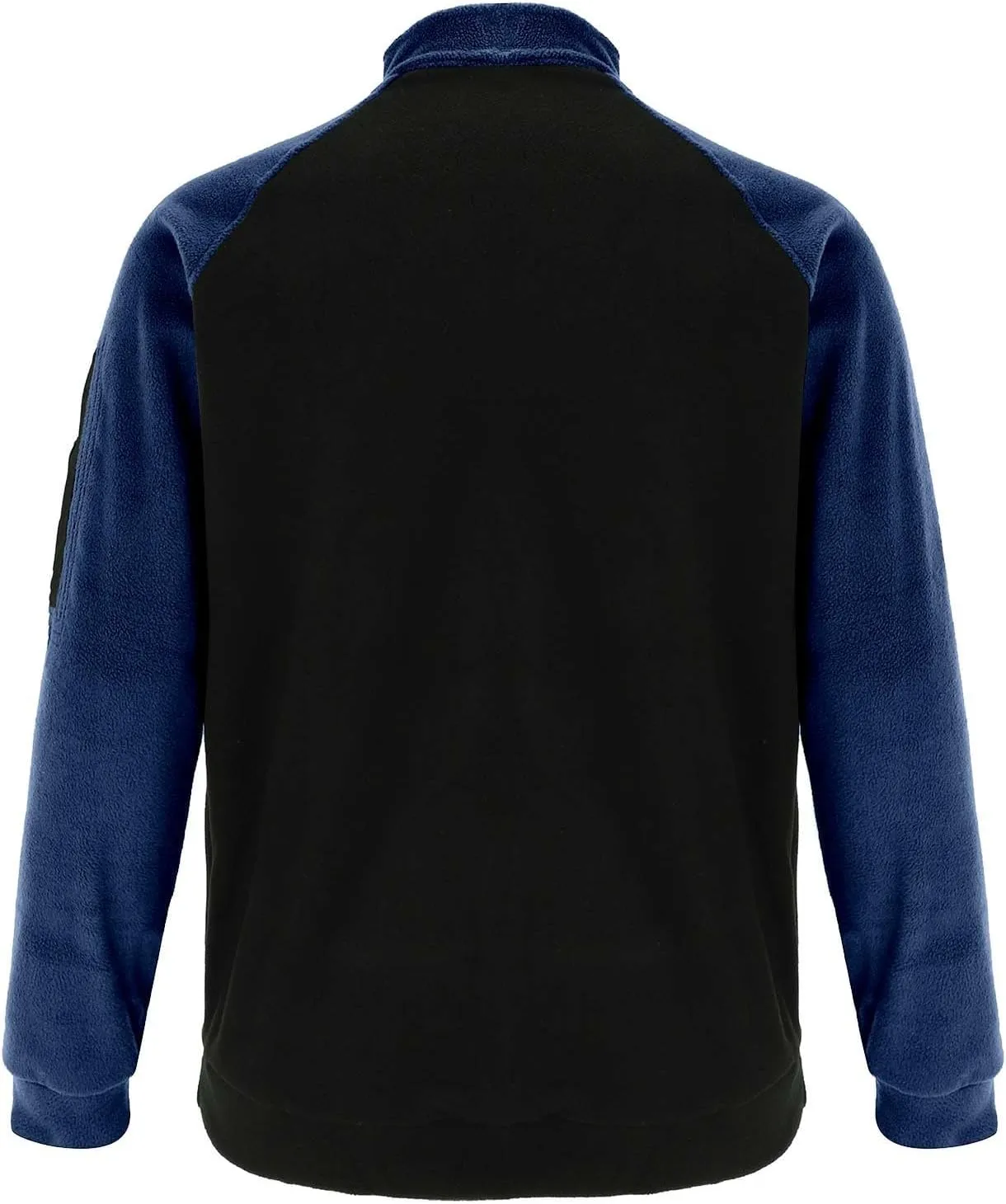 ZYXTIM Mens Tactical Fleece Shirt Jackets Mock Neck Raglan Sleeve Casual Sweatshirts Heavyweight Slim Thicken Hunting Shirts